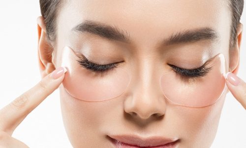 Eyes cosmetic mask woman face beauty putches